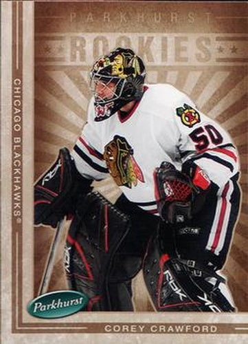 #618 Corey Crawford - Chicago Blackhawks - 2005-06 Parkhurst Hockey