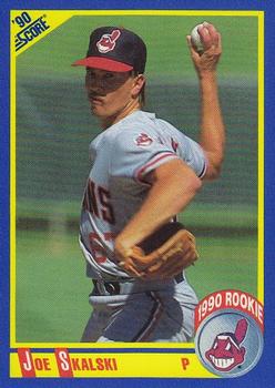 #618 Joe Skalski - Cleveland Indians - 1990 Score Baseball
