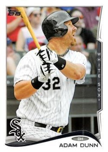 #618 Adam Dunn - Chicago White Sox - 2014 Topps Baseball