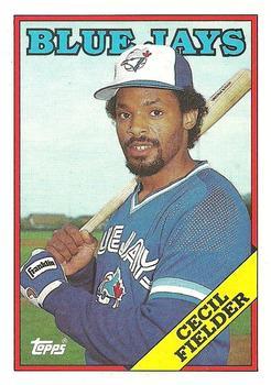 #618 Cecil Fielder - Toronto Blue Jays - 1988 Topps Baseball