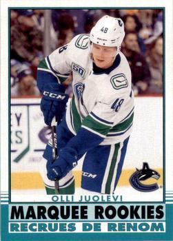 #618 Olli Juolevi - Vancouver Canucks - 2020-21 O-Pee-Chee Update Retro Hockey