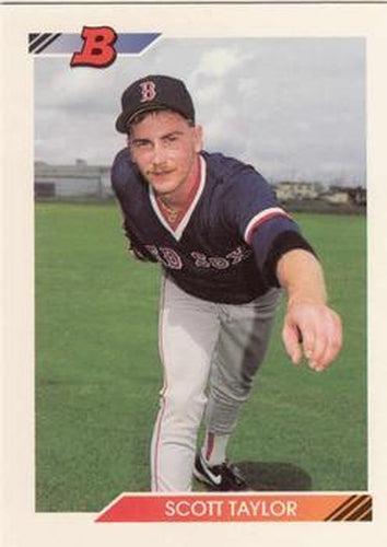#618 Scott Taylor - Boston Red Sox - 1992 Bowman Baseball