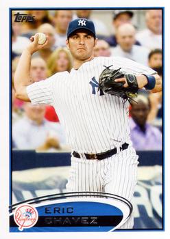 #618 Eric Chavez - New York Yankees - 2012 Topps Baseball