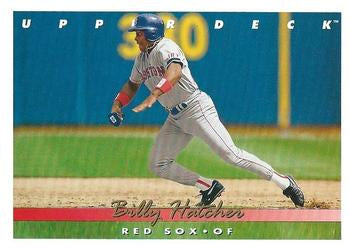 #618 Billy Hatcher - Boston Red Sox - 1993 Upper Deck Baseball