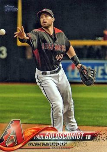 #618 Paul Goldschmidt - Arizona Diamondbacks - 2018 Topps Baseball