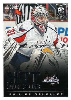 #619 Philipp Grubauer - Washington Capitals - 2013-14 Score Hockey