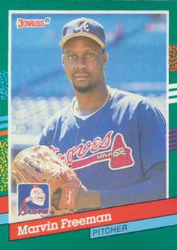 #619 Marvin Freeman - Atlanta Braves - 1991 Donruss Baseball