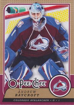 #619 Andrew Raycroft - Colorado Avalanche - 2008-09 O-Pee-Chee Hockey