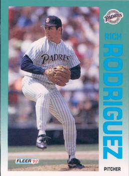 #619 Rich Rodriguez - San Diego Padres - 1992 Fleer Baseball