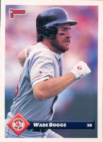 #619 Wade Boggs - Boston Red Sox - 1993 Donruss Baseball