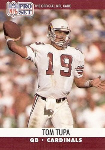 #619 Tom Tupa - Phoenix Cardinals - 1990 Pro Set Football