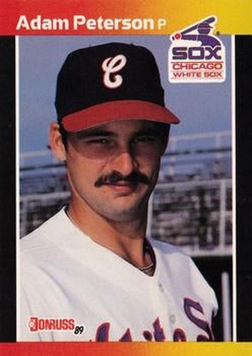 #619 Adam Peterson - Chicago White Sox - 1989 Donruss Baseball
