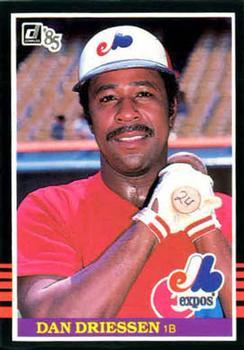 #619 Dan Driessen - Montreal Expos - 1985 Donruss Baseball