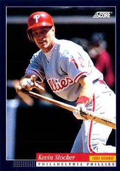 #619 Kevin Stocker - Philadelphia Phillies -1994 Score Baseball