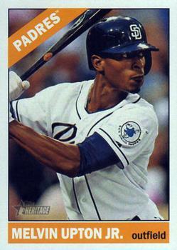 #619 Melvin Upton Jr. - San Diego Padres - 2015 Topps Heritage Baseball