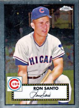 #619 Ron Santo - Chicago Cubs - 2021 Topps Chrome Platinum Anniversary Baseball