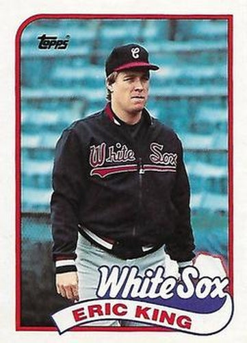 #61T Eric King - Chicago White Sox - 1989 Topps Traded Baseball