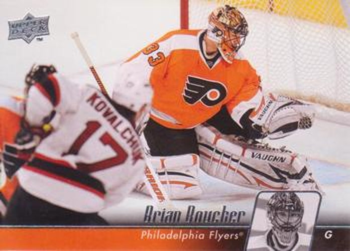 #61 Brian Boucher - Philadelphia Flyers - 2010-11 Upper Deck Hockey