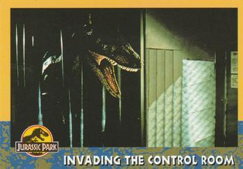 #61 Invading the Control Room - 1993 Topps Jurassic Park