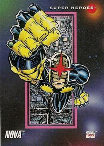 #61 Nova - 1992 Impel Marvel Universe