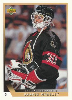 #61 Darrin Madeley - Ottawa Senators - 1993-94 Upper Deck Hockey
