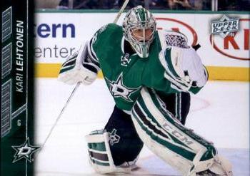 #61 Kari Lehtonen - Dallas Stars - 2015-16 Upper Deck Hockey