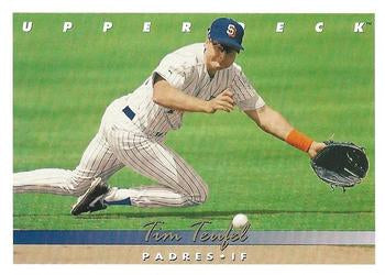 #61 Tim Teufel - San Diego Padres - 1993 Upper Deck Baseball