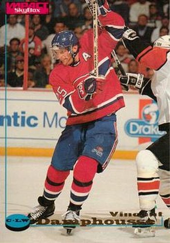 #61 Vincent Damphousse - Montreal Canadiens - 1996-97 SkyBox Impact Hockey