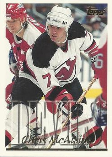 #61 Chris McAlpine - New Jersey Devils - 1995-96 Topps Hockey