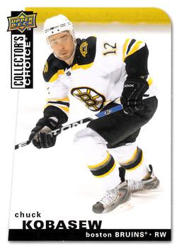 #61 Chuck Kobasew - Boston Bruins - 2008-09 Collector's Choice Hockey