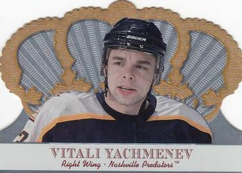 #61 Vitali Yachmenev - Nashville Predators - 2000-01 Pacific Crown Royale Hockey