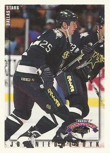 #61 Joe Nieuwendyk - Dallas Stars - 1996-97 Topps NHL Picks Hockey