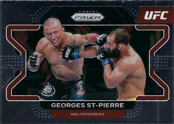 #61 Georges St-Pierre - 2022 Panini Prizm UFC MMA