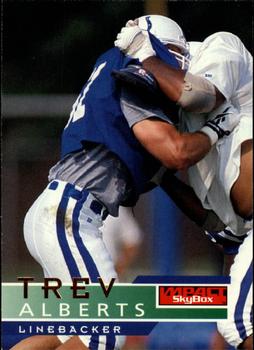 #61 Trev Alberts - Indianapolis Colts - 1995 SkyBox Impact Football