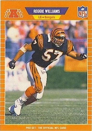 #61 Reggie Williams - Cincinnati Bengals - 1989 Pro Set Football