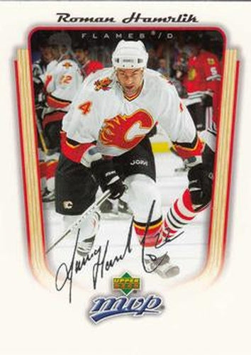 #61 Roman Hamrlik - Calgary Flames - 2005-06 Upper Deck MVP Hockey