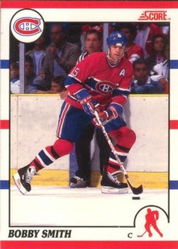 #61 Bobby Smith - Montreal Canadiens - 1990-91 Score Canadian Hockey