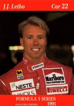 #61 J.J. Lehto - Scuderia Italia - 1991 Carms Formula 1 Racing