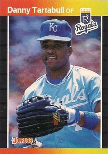 #61 Danny Tartabull - Kansas City Royals - 1989 Donruss Baseball