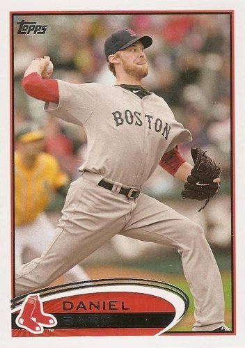 #61 Daniel Bard - Boston Red Sox - 2012 Topps Baseball
