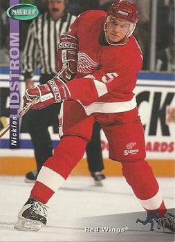 #61 Nicklas Lidstrom - Detroit Red Wings - 1994-95 Parkhurst Hockey