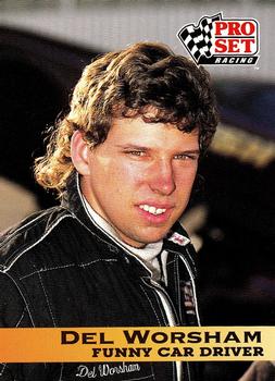 #61 Del Worsham - 1992 Pro Set NHRA Racing
