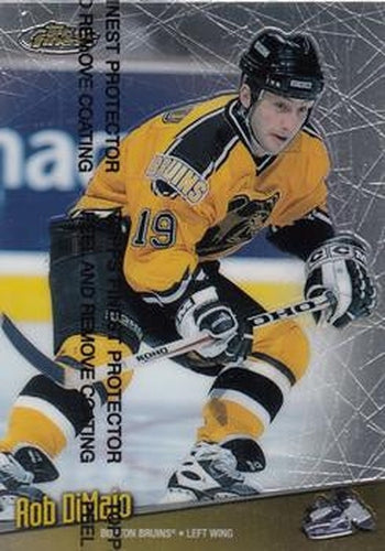 #61 Rob DiMaio - Boston Bruins - 1998-99 Finest Hockey