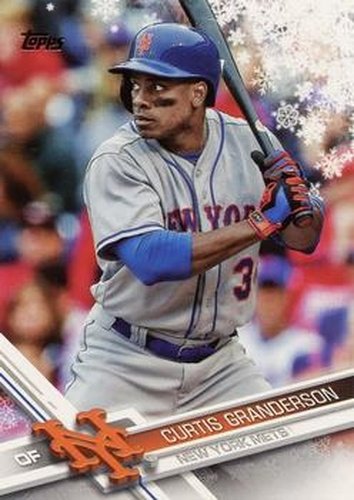 #HMW61 Curtis Granderson - New York Mets - 2017 Topps Holiday Baseball