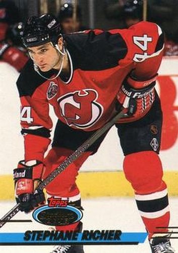 #61 Stephane Richer - New Jersey Devils - 1993-94 Stadium Club Hockey