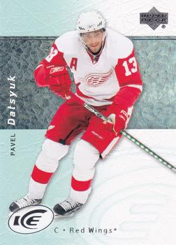 #61 Pavel Datsyuk - Detroit Red Wings - 2007-08 Upper Deck Ice Hockey