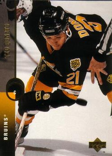 #61 Ted Donato - Boston Bruins - 1994-95 Upper Deck Hockey