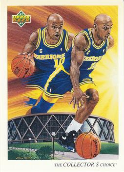 #61 Tim Hardaway - Golden State Warriors - 1992-93 Upper Deck Basketball