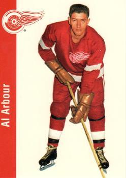 #61 Al Arbour - Detroit Red Wings - 1994 Parkhurst Missing Link 1956-57 Hockey