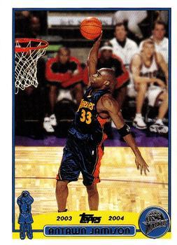 #61 Antawn Jamison - Golden State Warriors - 2003-04 Topps Basketball